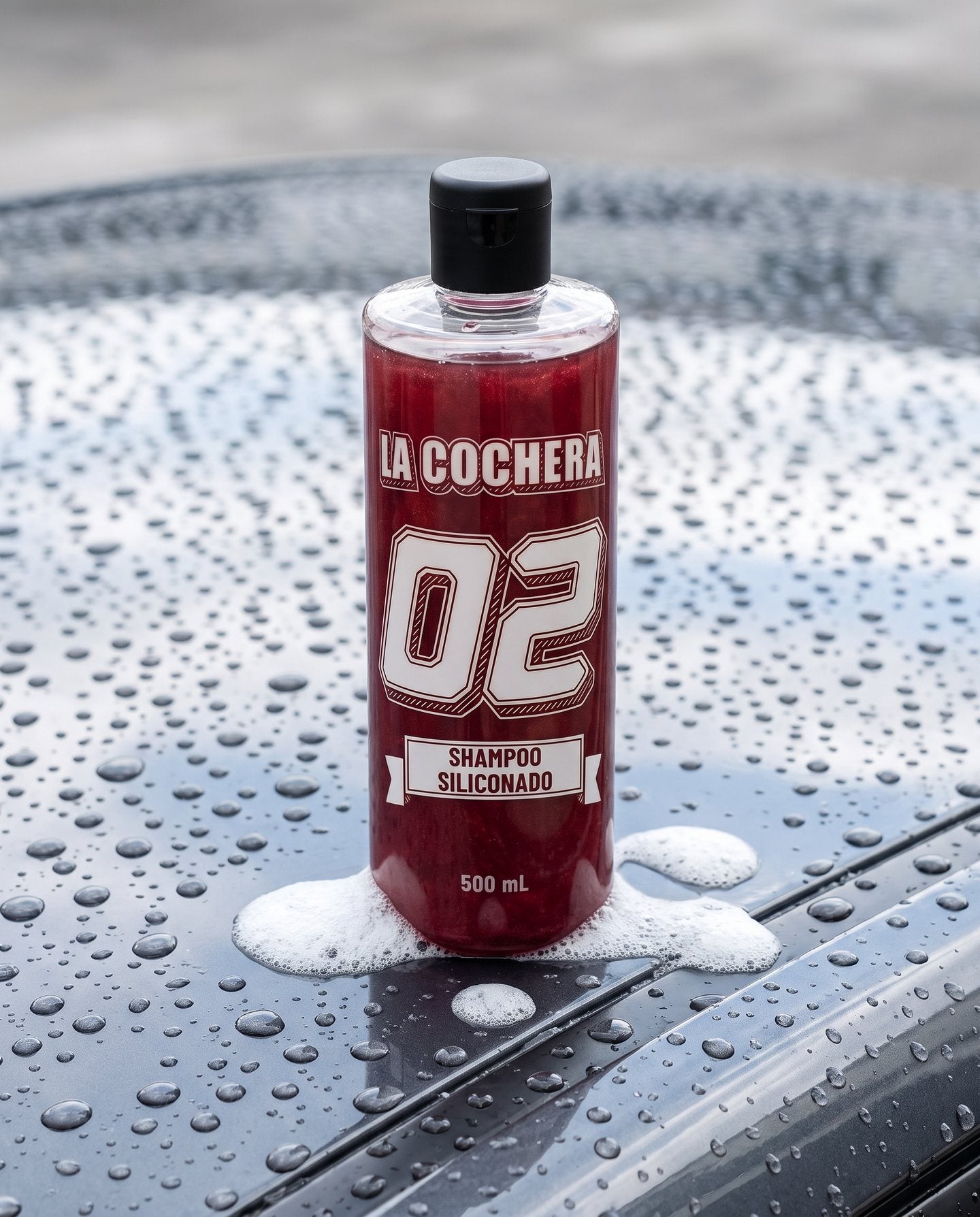 El 02 sobre el techo mojado